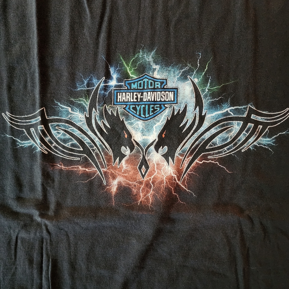 Harley-Davidson Space Coast Palm Bay Florida Graphic T-Shirt - Picture 2 of 5
